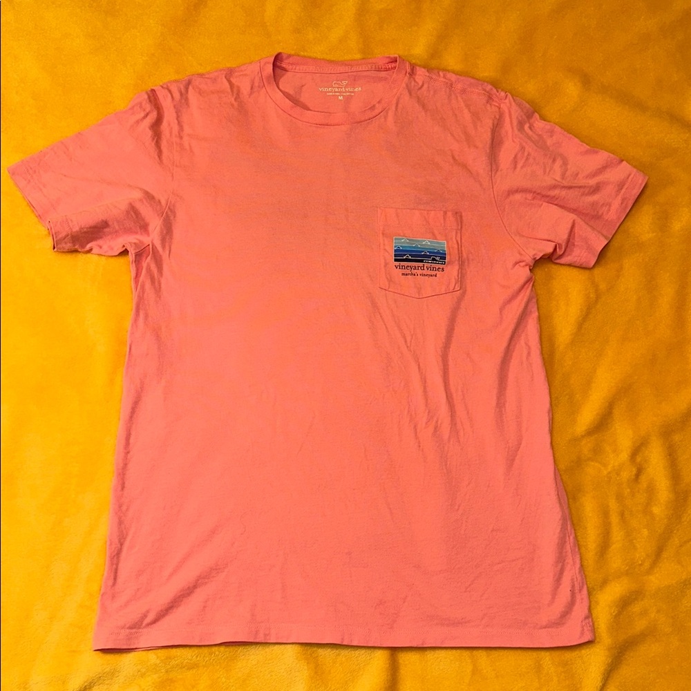 Vineyard Vines Martha’s Vineyard Coordinate Graphic Short Sleeve Pink/Salmon M